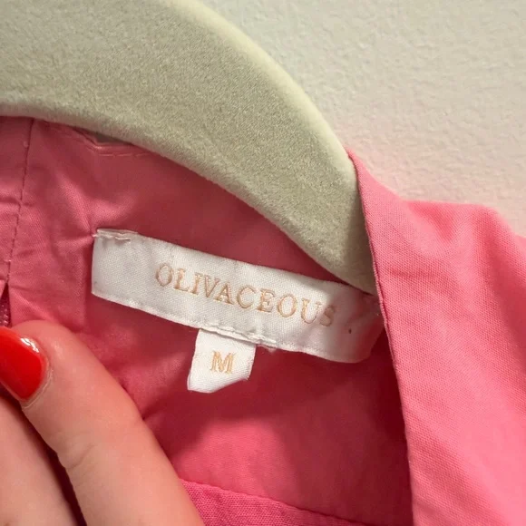 Olivaceous Pink Dress - Picture 2 of 3